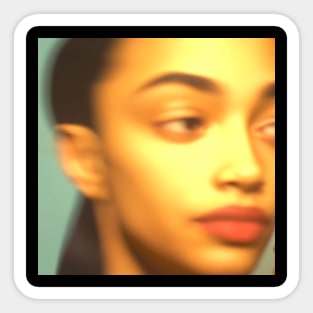 The Sade face Sticker